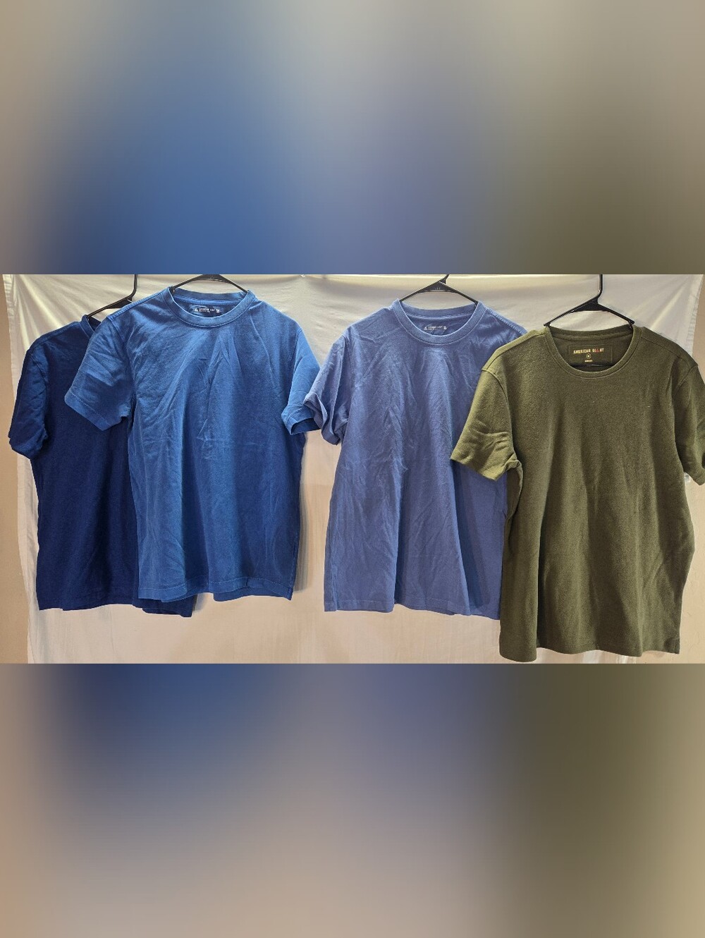Lot of 4 American Giant Men's Size Medium Short Sleeve & Everett Shirts NWOT